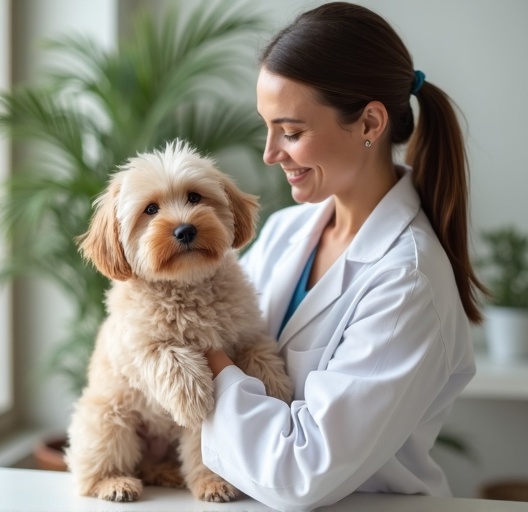 Veterinária humanizada cuidando de um pet feliz em Curitiba